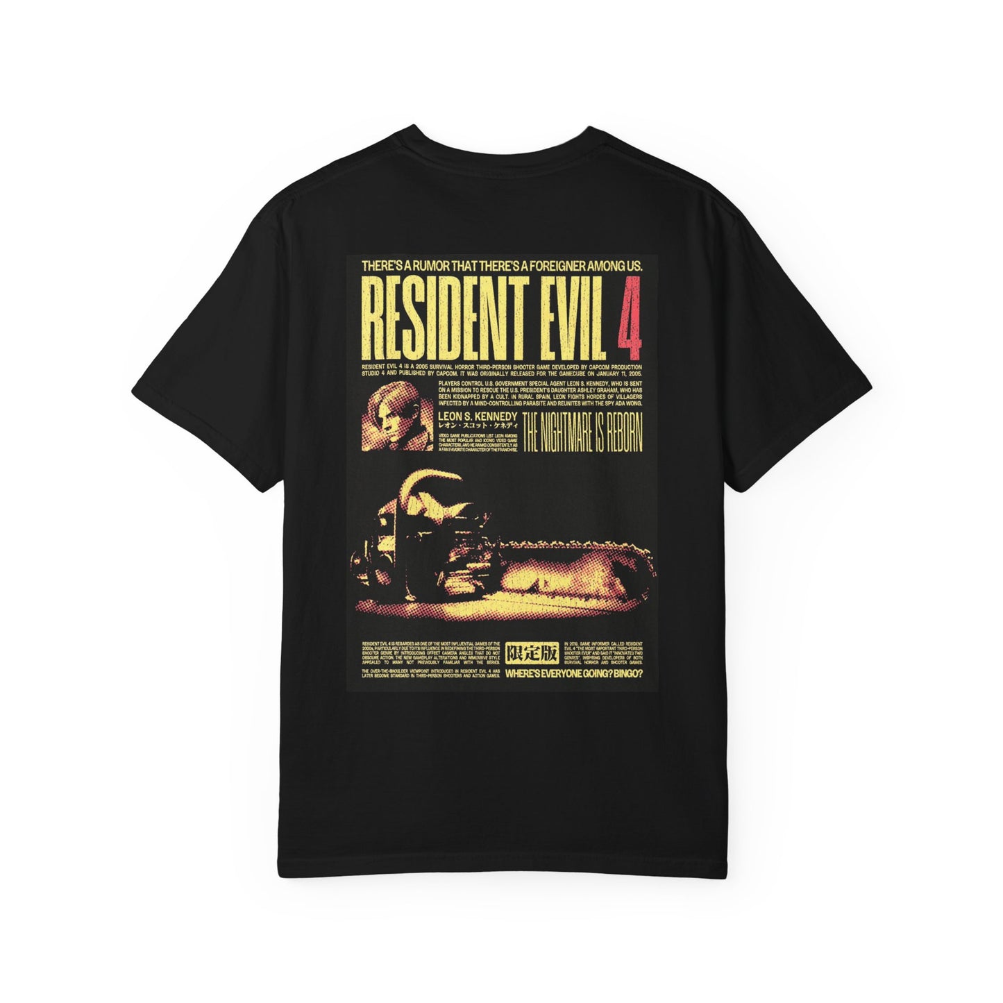 Leon Kennedy T-Shirt | Sharp. Cool. Unbreakable.