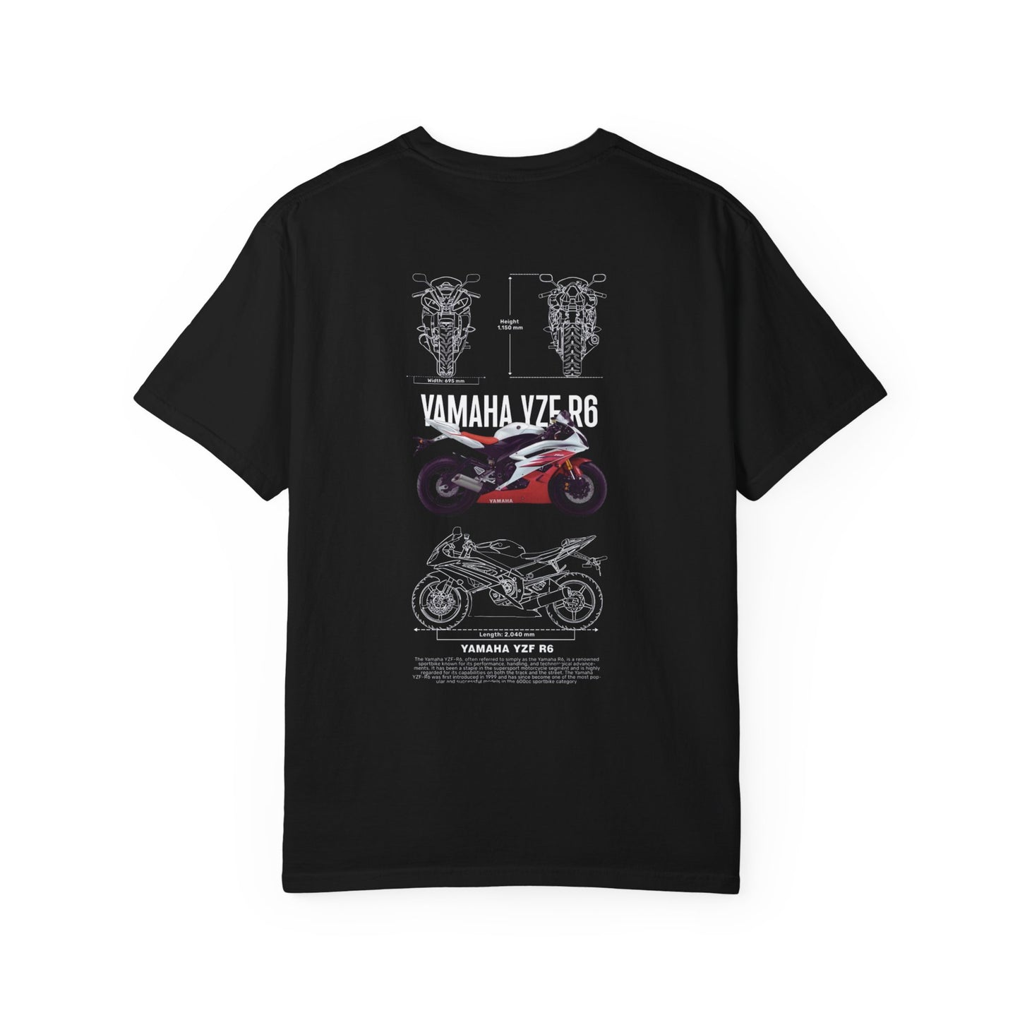 YZF-R6 T-Shirt | Precision in Motion. Speed in Style.