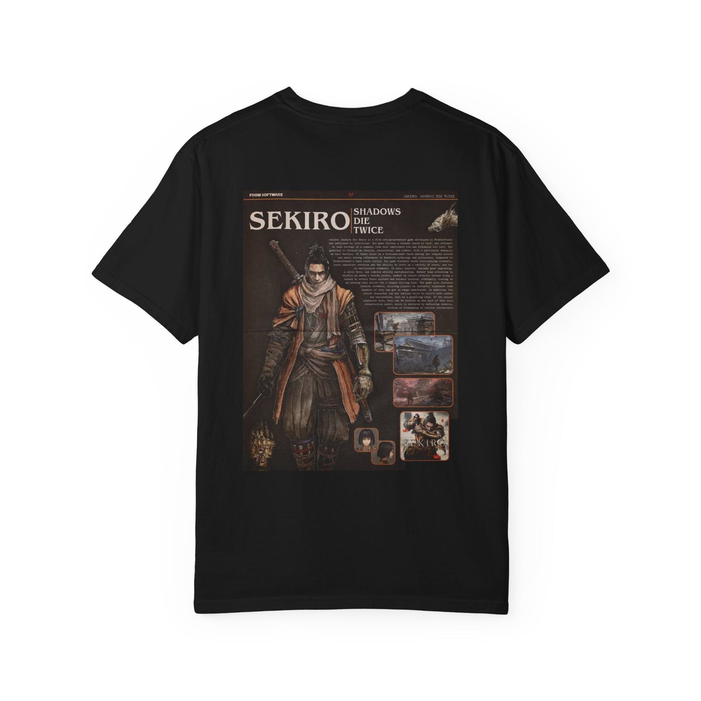 Sekiro T-Shirt | Silent. Sharp. Unchained.