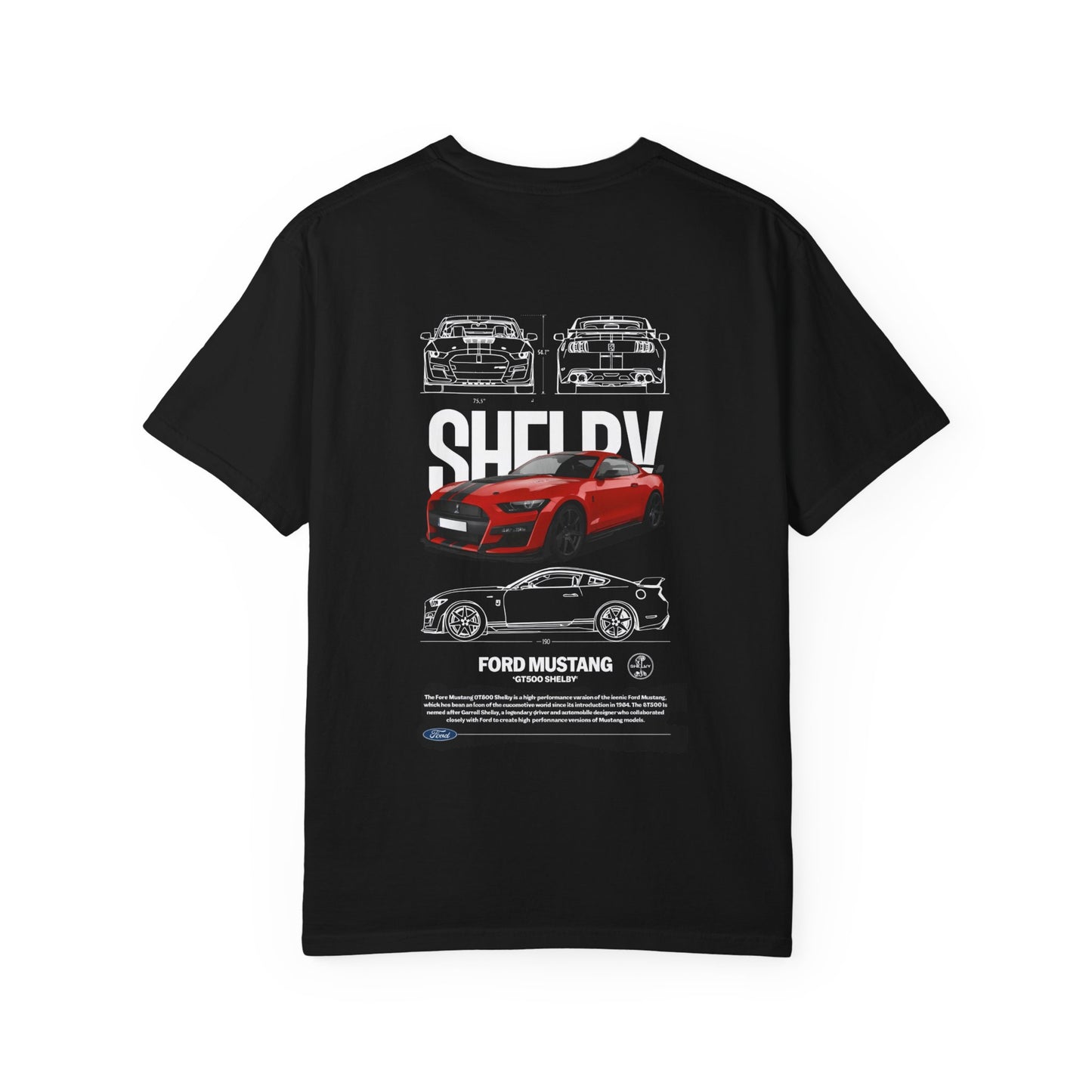 Mustang T-Shirt | Raw Power. Pure Legend.