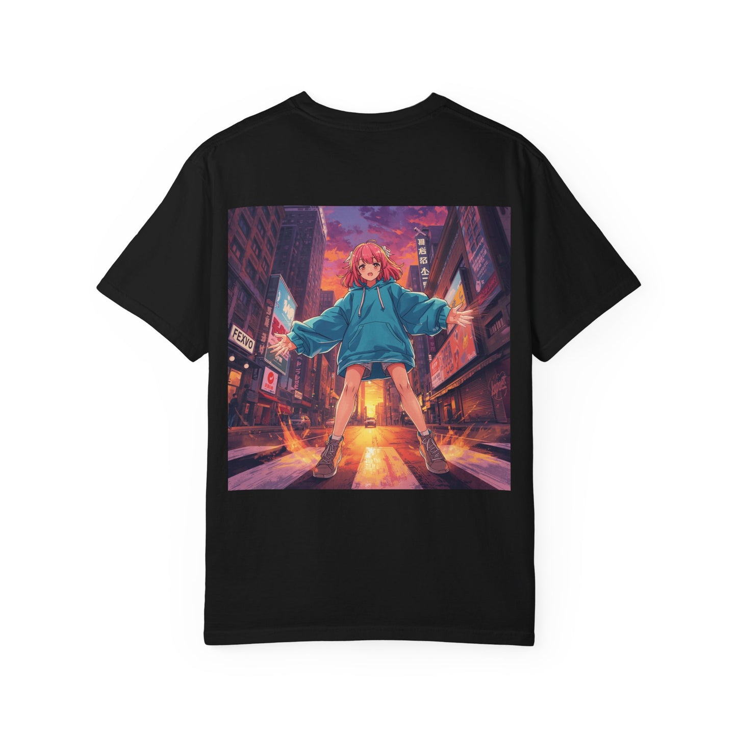 Cursed Beauty Anime Tee – Darkcore Aesthetic