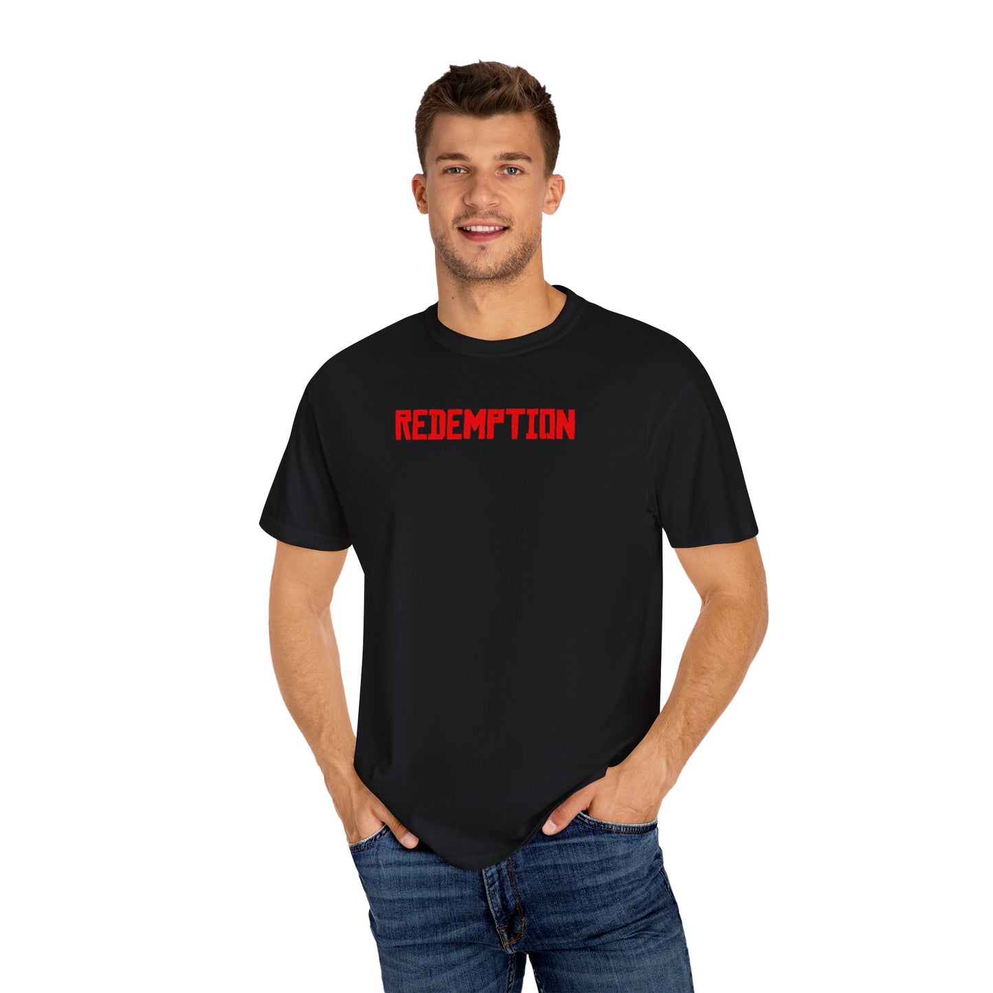 Red Dead Redemption T-Shirt | Dust. Blood. Redemption.