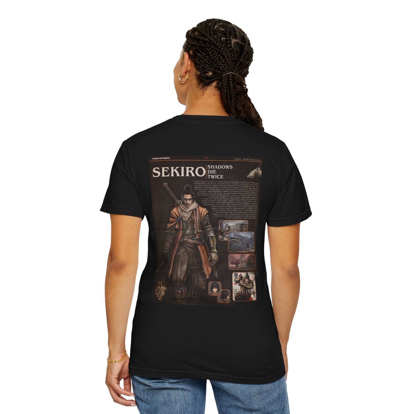 Sekiro T-Shirt | Silent. Sharp. Unchained.